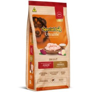 Ração Special Dog Ultralife Cães Júnior Raças Médias e Grandes Frango