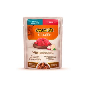 Ração Úmida Special Cat Ultralife Salmão com Batata-Doce para Gatos Adultos 85 g