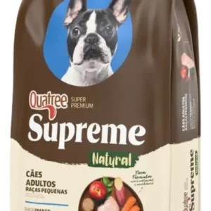 Ração Quatree Supreme para Cães Adultos de Porte Pequeno Sabor Frango e Batata Doce