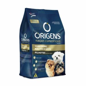 Ração Origens Raças Especificas para Filhotes de Yorkshire, Maltês e Spitz