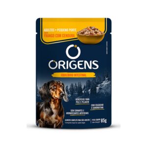 Sachê Origens para Cães Adultos de Porte Pequeno Sabor Frango com Cenoura 85g