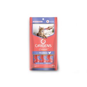 Snack Origens Creminho Sabor Frango para Gatos 60g