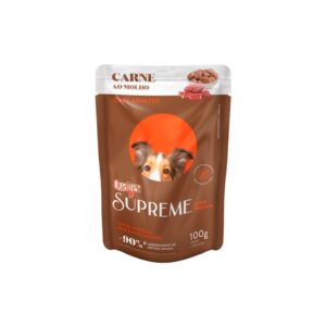 Sachê Quatree Supreme para Cães Adultos Sabor Carne 100g