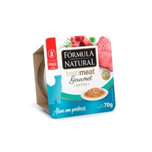 Ração Úmida Fórmula Natural Fresh Meat Gourmet para Gatos Sabor Atum 70g