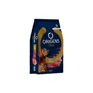Ração Origens Class para Cães Adultos Sabor Carne e Frango