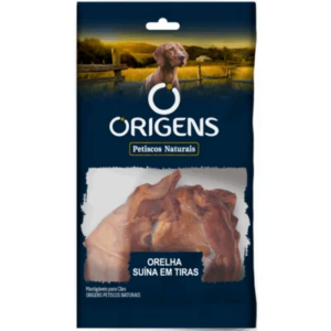 Origens Premium Especial Petiscos Naturais Orelha Suína em Tiras 50g