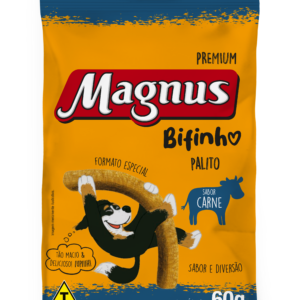 Magnus Premium Bifinho Palito para Cães Adultos Sabor Carne