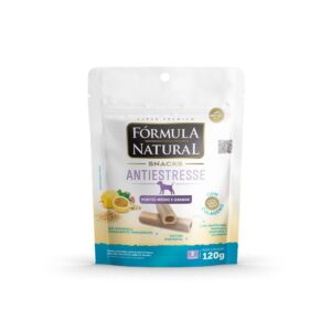 Fórmula Natural Snacks Antiestresse Cães Adultos Portes Médio e Grande 120g