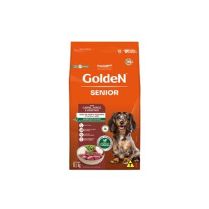 Ração Golden Fórmula Sabor Carne para Cães Sênior de Raças Pequenas