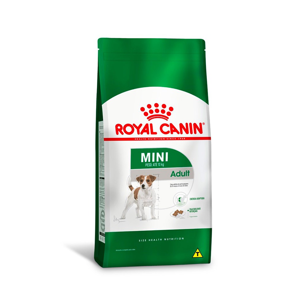 Ração Seca Royal Canin Mini Adult para Cães Adultos de Porte Pequeno