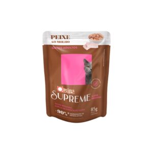 Ração Úmida Quatree Supreme para Gatos Adultos Sabor Peixe 85g