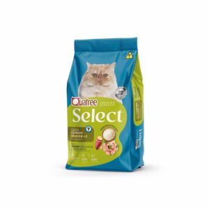 Ração Quatree Select para Gatos Castrados Sênior +7 Sabor Frango com Arroz e Batata Doce