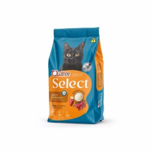 Ração Quatree Select para Gatos Castrados Sabor Carne com Arroz e Batata Doce