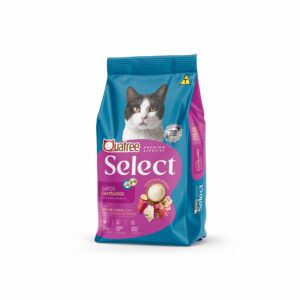 Ração Quatree Select para Gatos Castrados Sabor Mix de Carnes com Arroz e Batata Doce