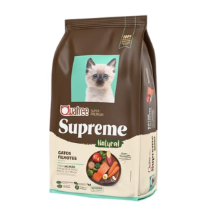 Ração Quatree Supreme para Gatos Filhotes Sabor Salmão e Batata Doce 10,1kg