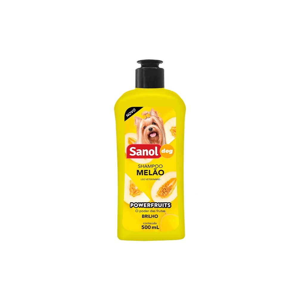 Shampoo Sanol Dog Melão para Cães - 500ml
