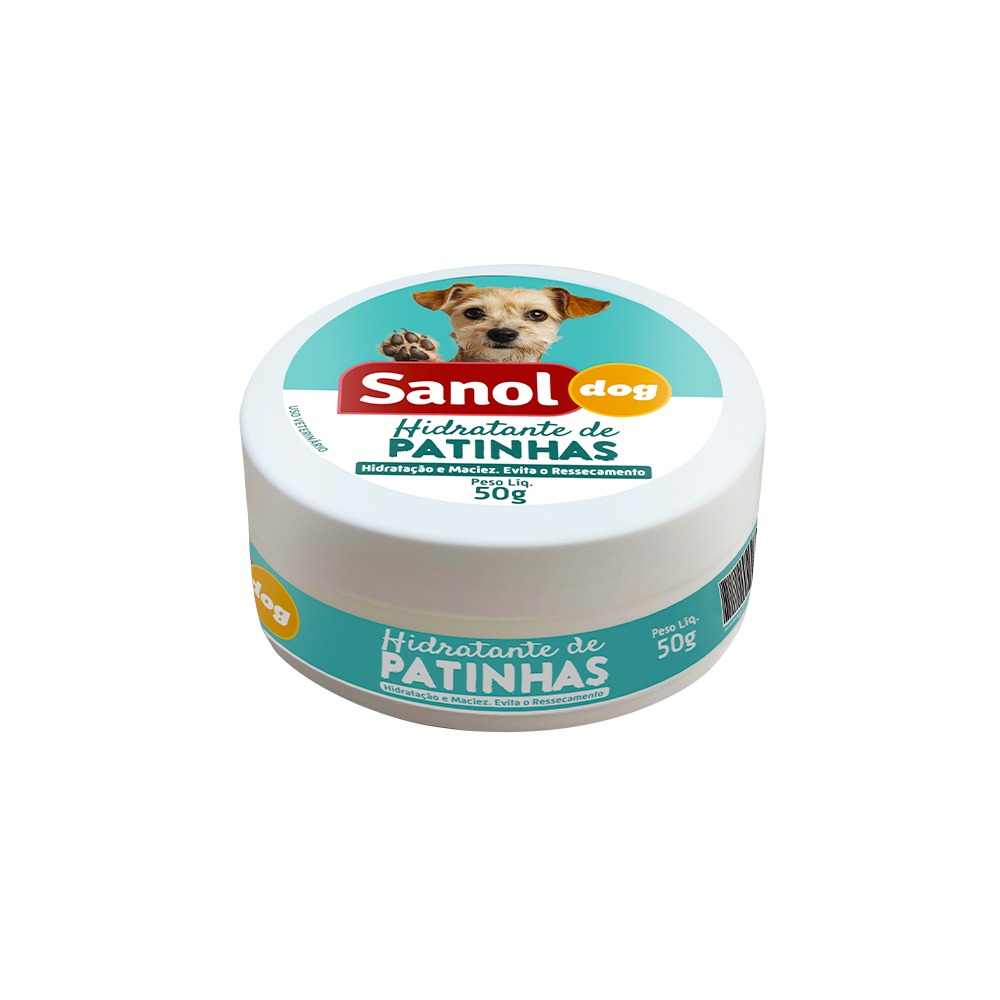 Creme Hidratante Sanol Dog para Patinhas de Cães - 50g