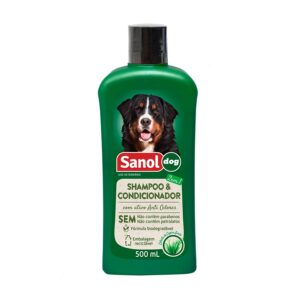 Shampoo Condicionador Sanol Dog Citrus para Cães de Grande Porte - 500ml