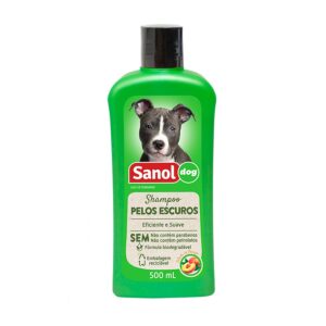 Shampoo Sanol Dog para Pelos Escuros - 500ml