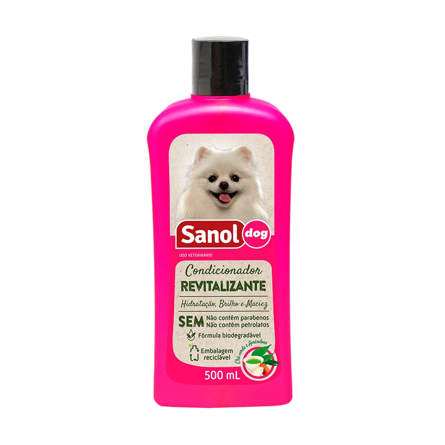 Condicionador Sanol Dog Revitalizante para Cães e Gatos – 500 ml