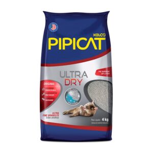 Areia Higiênica Pipicat Ultra Dry para Gatos