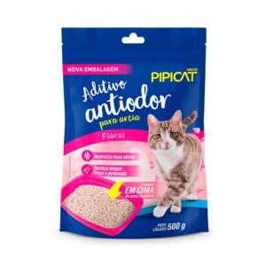 Aditivo Pipicat Antibacteriano Floral para Gatos - 500 g
