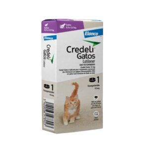 Antipulgas Credeli 12mg para Gatos de 0,9 a 2kg – 1 Comprimidos