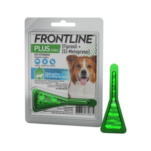 Frontline Plus Antipulgas e Carrapatos para Cães de 10 a 20kg 1 pipeta de 1,34 ml