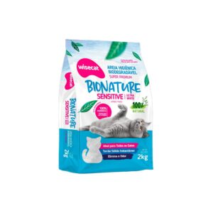 Areia Higiênica Bionature Sensitive para Gatos