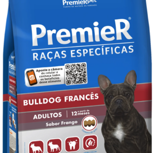 Ração Premier Raças Específicas Bulldog Francês para Cães Adultos