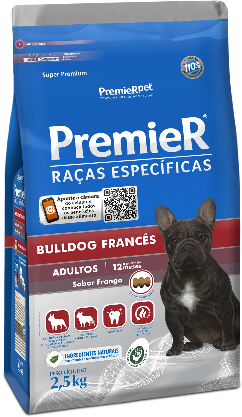 Ração Premier Raças Específicas Bulldog Francês para Cães Adultos