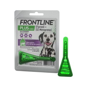 Frontline Plus Antipulgas e Carrapatos para Cães de 20 a 40kg - Pipeta 2,68ml