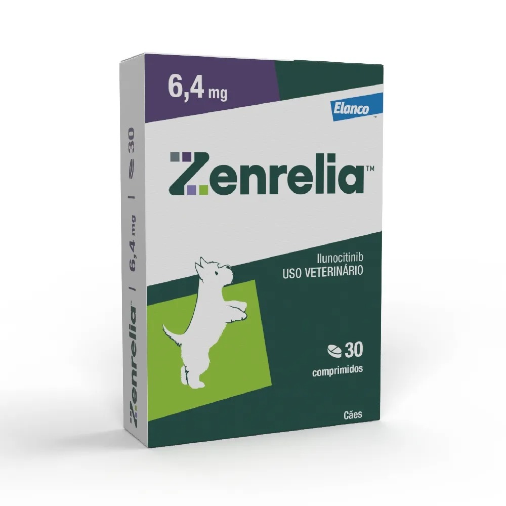 Zenrelia 6,4mg Tratamento para Coceira em Cães - 30 comprimidos