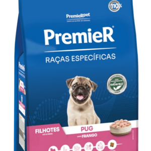 Ração Premier Raças Específicas Pug para Cães Filhotes Sabor Frango