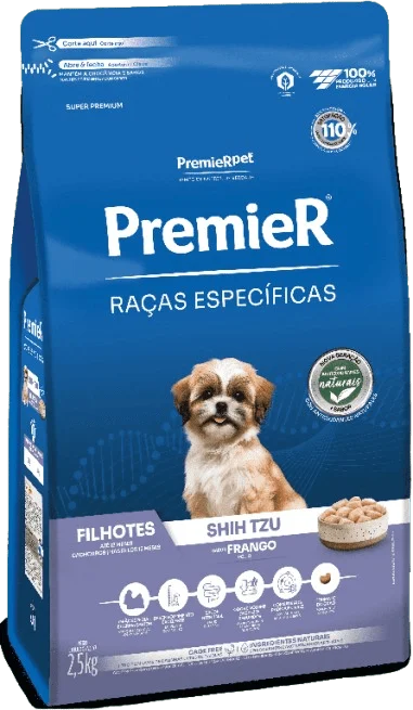 Ração Premier Raças Específicas Shih Tzu para Cães Filhotes