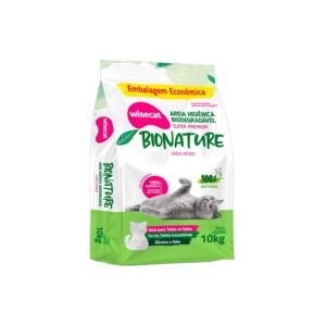 Areia Higiênica Bionature Super Premium para Gatos