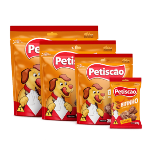 Snack Petiscão Bifinho Palito Carne para Cães