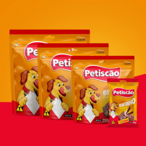 Snack Petiscão Bifinho Palito Carne para Cães