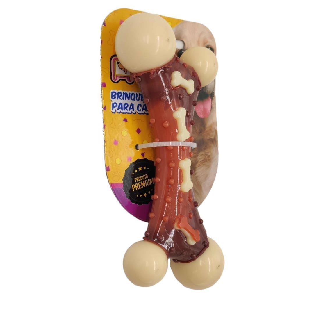 Brinquedo Osso Flatter Grande Bom Amigo para Cães