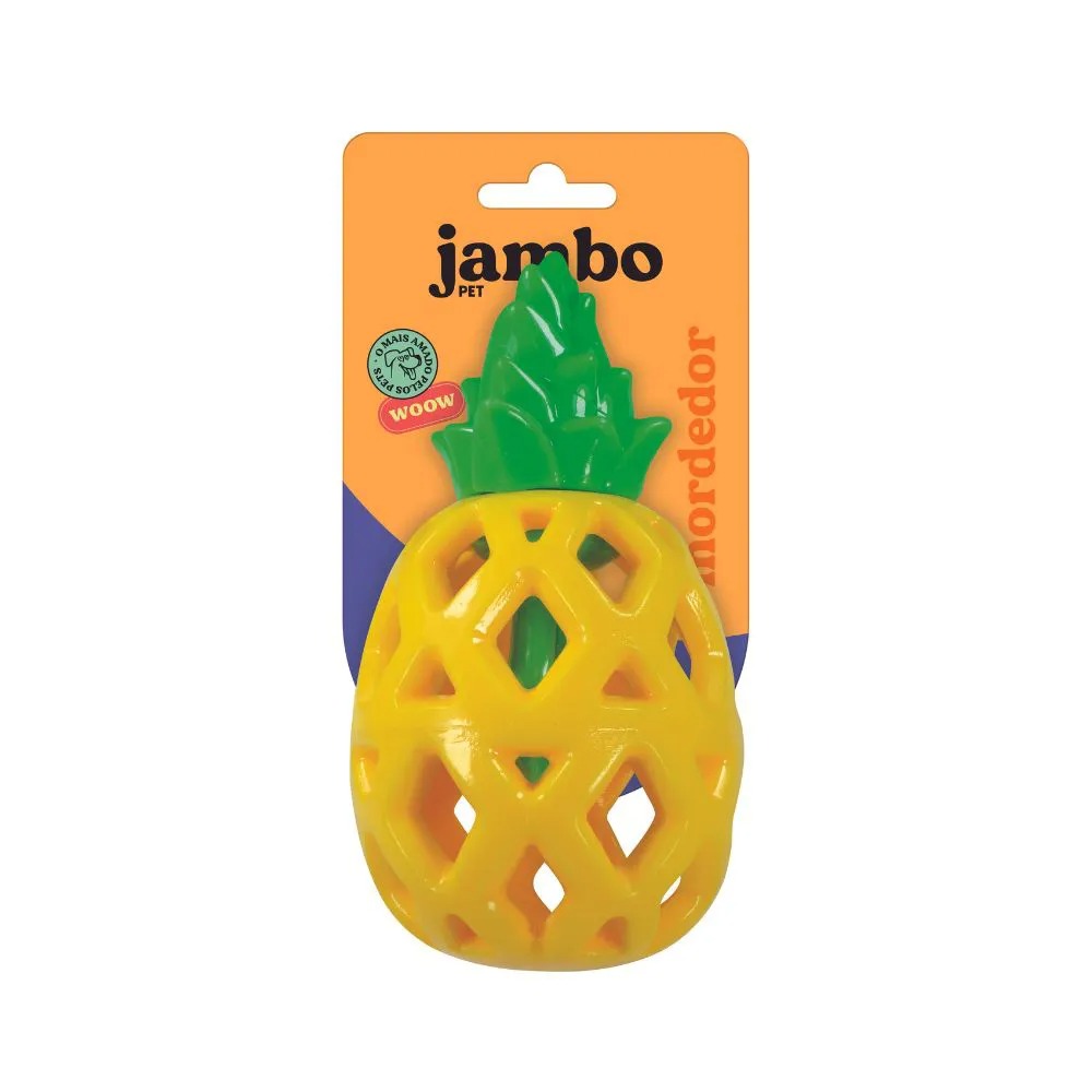 Mordedor Fruit Treat Abacaxi para Cães