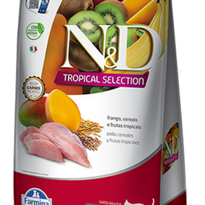 Ração N&D Tropical Selection para Gatos Adultos Sabor Frango