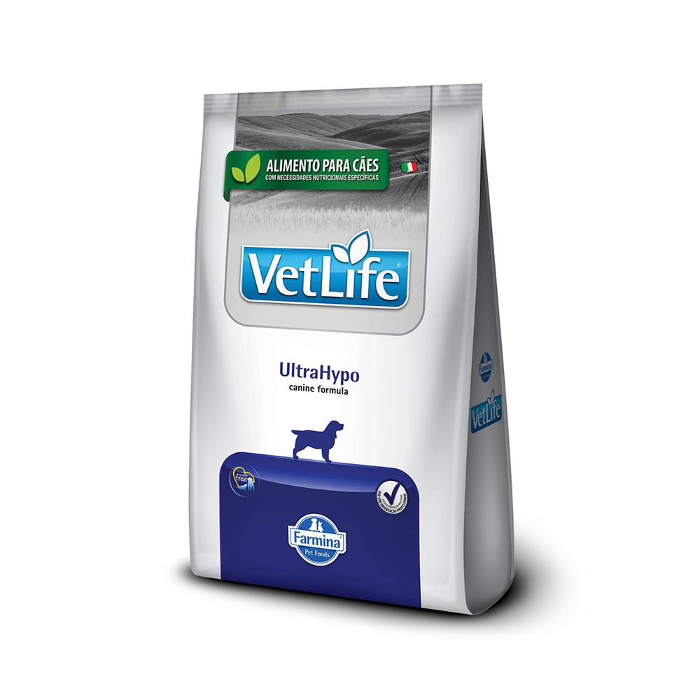 Ração Ultrahypo Vet Life para Cães