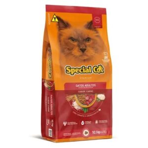 Ração Special Cat Premium Carne para Gatos Adultos